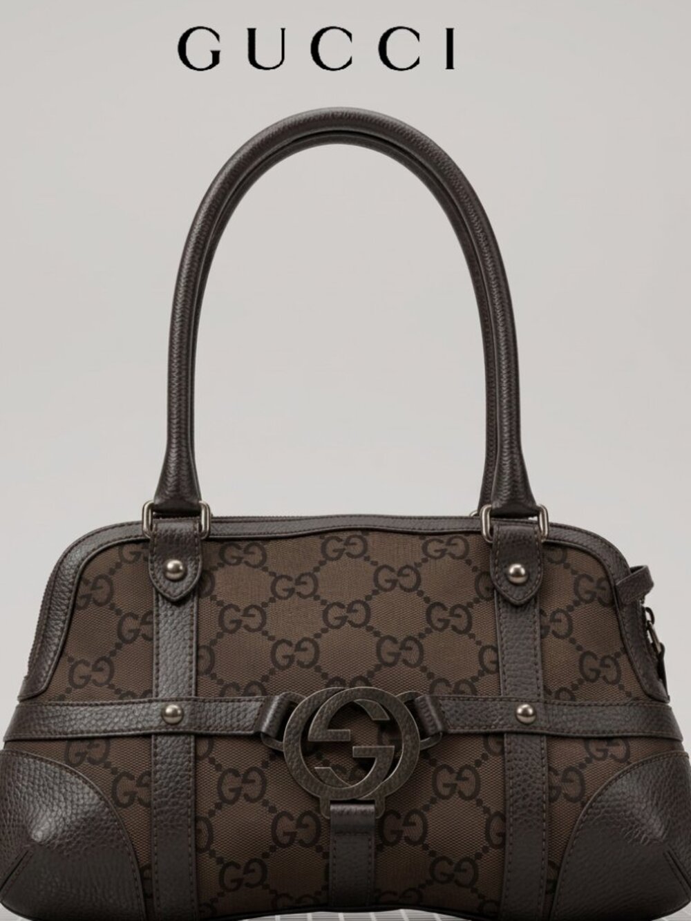 Gucci Interlocking GG Monogram Royal Reins Bag - Picture 5 of 16